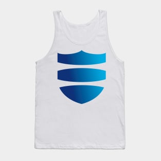 Shield Blue Tank Top